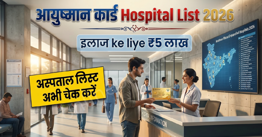 Ayushman Card Hospital List 2026: आयुष्मान कार्ड अस्पताल सूची ऑनलाइन चेक करें